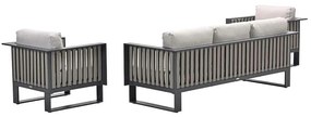 Garden Impressions Gabon loungeset 3-delig - taupe