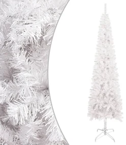 vidaXL Kerstboom smal 150 cm wit