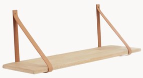 Wandplank Forno met leren riemen