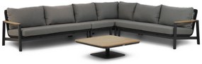 Hoek loungeset  Aluminium/Rope Grijs 6 personen Coco Ralph