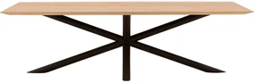 Goossens Excellent Eettafel Gs-1302, 300 x 110 cm rechthoekig