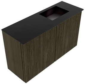 Mondiaz Joya 70cm toiletmeubel shadow met wastafel faye rechts zonder kraangat urban