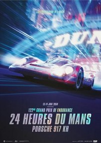 Kunstdruk Porsche 917 KH - Future - 24h Le Mans - 2054