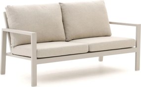 + 15% kassakorting | Loungebank Tuin Manifesto | Aluminium | 2 personen | Tuinbank Beige | 168cm | Incl. kussens | Kees Smit Tuinmeubelen