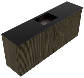 Mondiaz Joya 100cm toiletmeubel shadow met wastafel faye midden zonder kraangat urban