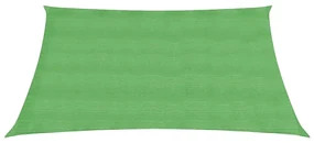 vidaXL Zonnezeil 160 g/m² 5x5 m HDPE lichtgroen