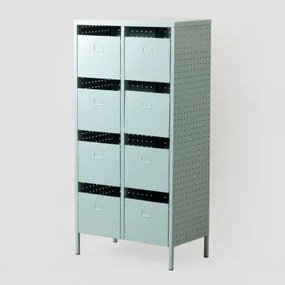 Ladekast 50x30 Cm Van Staal Abël Groen – Spar - Sklum