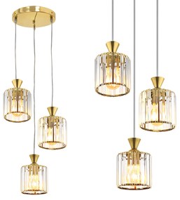 Hanglamp EBT026-3CP GOLD