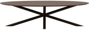 Goossens Excellent Eettafel Gs-1302, Ovaal 280 x 130 cm