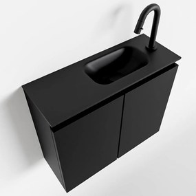 Mondiaz Ture 60cm toiletmeubel urban met wastafel urban rechts 1 kraangat