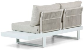 Hoek loungeset 6 personen Aluminium Wit  Lifestyle Garden Furniture Lorenzo