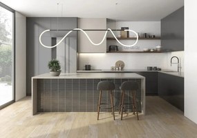 Jabo Pencil Kromo White mozaïektegel 35x35cm