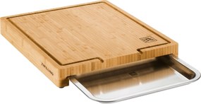 ZWILLING BBQ+ Snijplank Met lade 39 cm x 30 cm, Bamboe - BBQ+ - ZWILLING