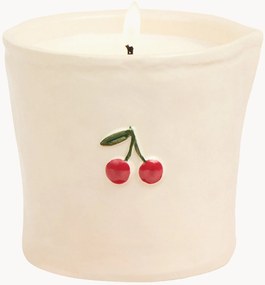 Geurkaars Cherry (gerookte kers) van keramiek