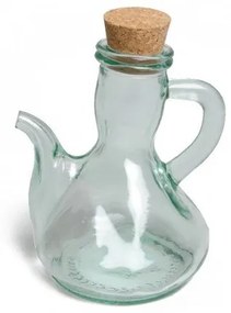 Olie- of azijnkannetje, groen gerecycled glas , 250 ml