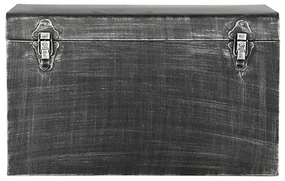 LABEL51 Opbergbox Vintage S 30x15x20 cm antiekzwart