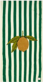 Kind strandlaken Antique Stripe van biokatoen