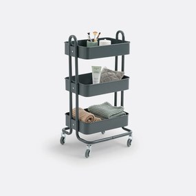 Stalen dressoir met wieltjes, Lirya