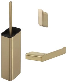 Geesa Shift toiletaccessoireset goud geborsteld