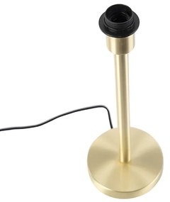 Klassieke tafellamp messing zonder kap - Simplo