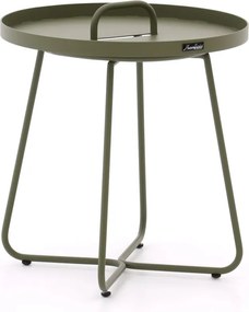 Bijzettafel tuin Manifesto  | Rond  | Tuintafel Aluminium | Ø44cm | Kees Smit Tuinmeubelen