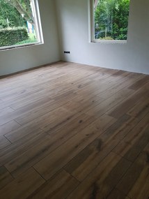 Houtlook Tegel 23x120 Cm Origin Bruin N15 - Restpartij Nog 1.08 M² Op Voorraad