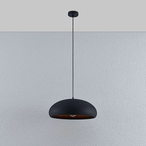 Moderne hanglamp zwart met goud - Gerwina