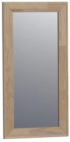 Saniclass natural wood Spiegel - 40x80cm - zonder verlichting - rechthoek - grey oak 30050
