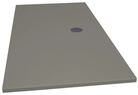 Xenz Flat douchevloer 180x90x4cm cement