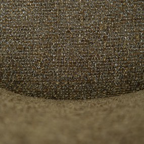 Dan-Form Glam Swivel Draaibare Barstoel Dark Olive Groen Boucle