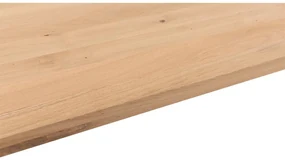 Goossens Eettafel Blade, Strak blad 200 x 100 cm 6 cm dik