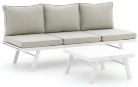 Forza Vadena lounge tuinset 2-delig verstelbaar