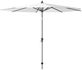 Platinum Riva stokparasol 3 m. rond - White met voet en hoes