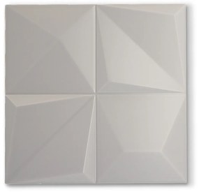 3D Wandtegel 30x30 Cm Emporia Mat Licht Grijs RBT109