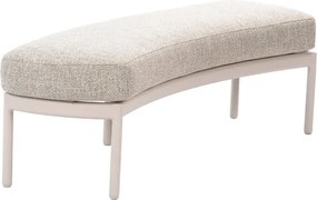 Taste by 4 Seasons Wave low dining 2-zits bankje Linen Voetenbank   beige weerbestendig