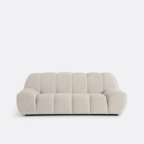 Vintage 3-zitsbank in ribfluweel, Nuria