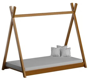Peuter Els Eenpersoons hemelbed - Titus Tipi-stijl voor kinderen Kinderen Peuter Junior 5056231719179 Children's Beds Home, 140x70, Geen Children's Be
