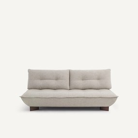 Modulaire bank van gestructureerd viscose en linnen, KAORI