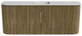 Mondiaz Joya DLux 105cm toiletmeubel ronding links/rechts dusk met wastafel faye midden zonder kraangat opalo