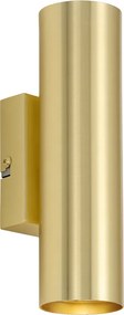 Moderne wandlamp messing 2-lichts - Jeana