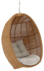 + 15% kassakorting | Hangstoel tuin | Manifesto Lucana | Wicker (vlechtwerk) | Taupe | Tuinstoel | Kees Smit Tuinmeubelen