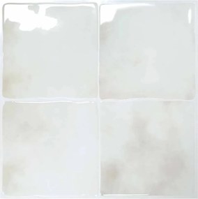 Tegelsticker Vierkant Crema White - 23 cm x 23 cm x 0.11 cm | 0.07 kg | Paneli zelfklevende steenstrips
