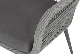 Tuinset 4 personen 180 cm Rope Grijs Lifestyle Garden Furniture Advance/Sophia