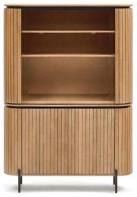 Kave Home Licia Half Open Buffetkast Met Latjes - 120x45x170cm.