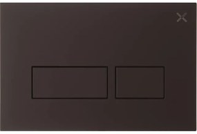 Crosswater MPRO bedieningsplaat - 23.6x15.2cm - mat zwart PROFLUSHB