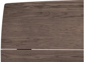Goossens Excellent Eettafel Floyd, Semi rechthoekig 180 x 100 cm met split