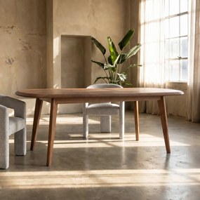 Uitschuifbare Eetafel Mangohout
