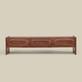 Houten Tv-meubel Vintage Design - 160x40x40cm.