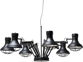 Verstelbare Hanglamp Zwart