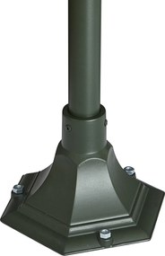 Klassieke buiten lantaarn donker groen 135cm IP44 - Berta